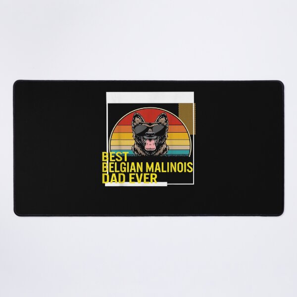 Item preview, Best Belgian Malinois Dad Ever Father's Day Dog Dad Men Gran T-Shirt designed and sold by jadynbennionv.