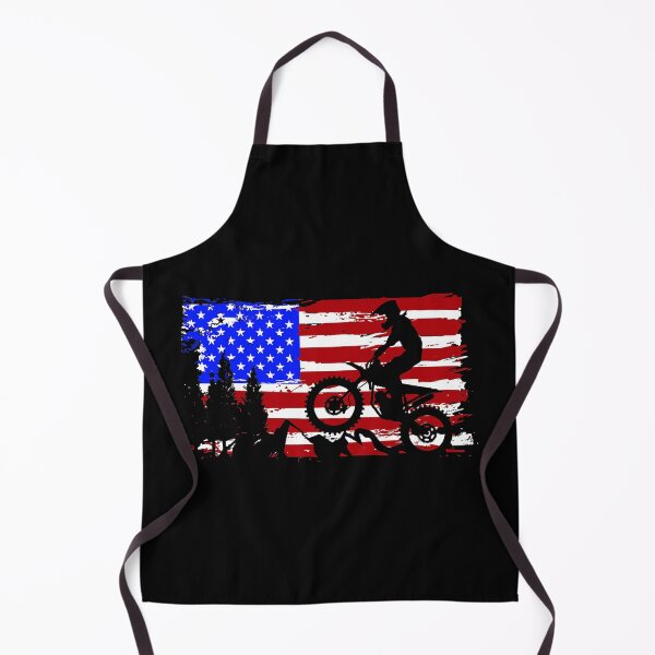 Item preview, American Flag Motocross - USA Flag Dirt Bike designed and sold by caintati.
