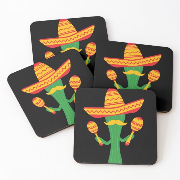 Item preview, Festive Cinco de Mayo Cactus designed and sold by CatsWCleavers.