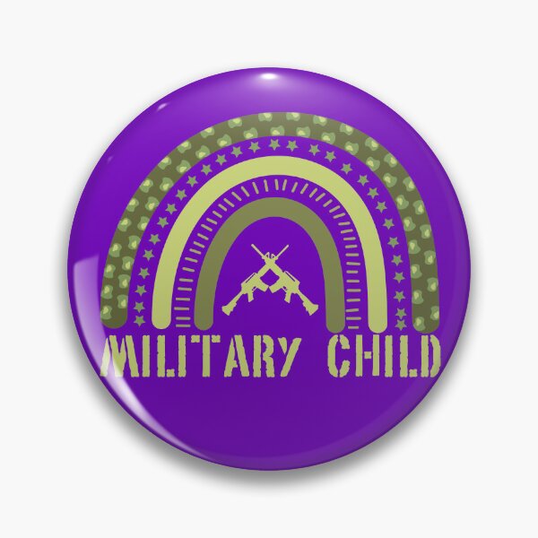 Item preview, Military Child Rainbow Military Child Month Purple Up Gear designed and sold by DynamicDesign.