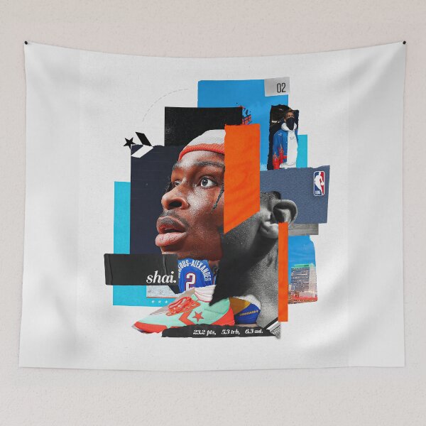 Item preview, Shai Gilgeous-Alexander 2 " SGA " designed and sold by HazlettTLH.