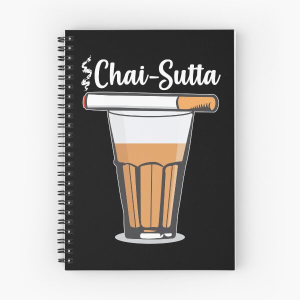 Item preview, Chai Sutta Chai Tea Glass Hindi Quote Slogan designed and sold by alltheprints.
