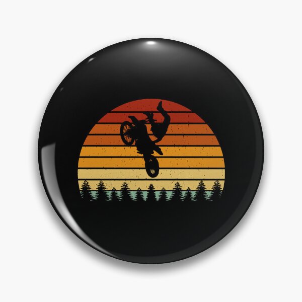 Item preview, Vintage Sunset Motocross - Bikers And Motocross Racers designed and sold by caintati.