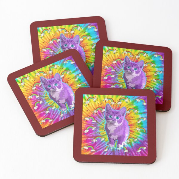 Item preview, Rainbow Kitten Surprise   designed and sold by WireAndViolets.