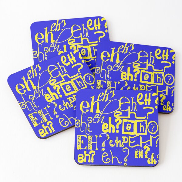 Item preview, eh? in yellow and blue, Canada, Canadian designed and sold by DianeBP.