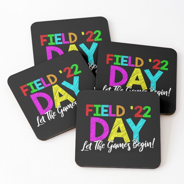 Item preview, field day 2022 let the games begin school children teacher designed and sold by Urlan.