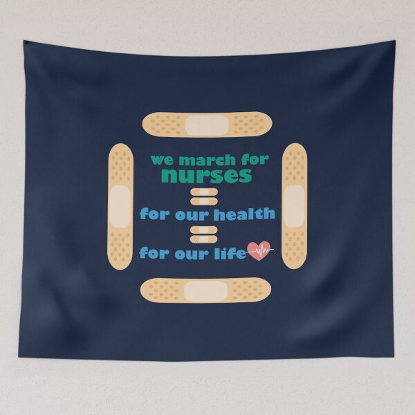 Item preview, WE MARCH FOR NURSES designed and sold by LePhuongCRV.