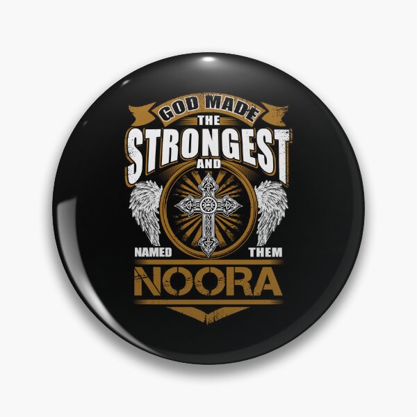 Item preview, Noora Name T Shirt - God Found Strongest And Named Them Noora Gift Item Tee designed and sold by gabridunc4.