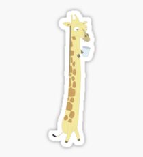 Reverse Giraffe Sticker