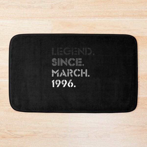 Item preview, Legend Vintage March 1996 26 Years Old 26th Birthday T-Shirt designed and sold by maverickbott.