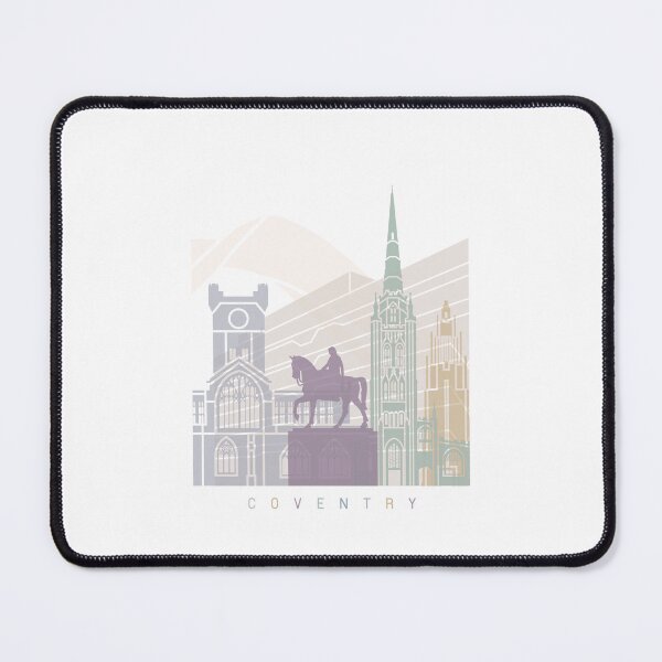 Item preview, COVENTRY  SKYLINE POSTER PASTEL designed and sold by paulrommer.