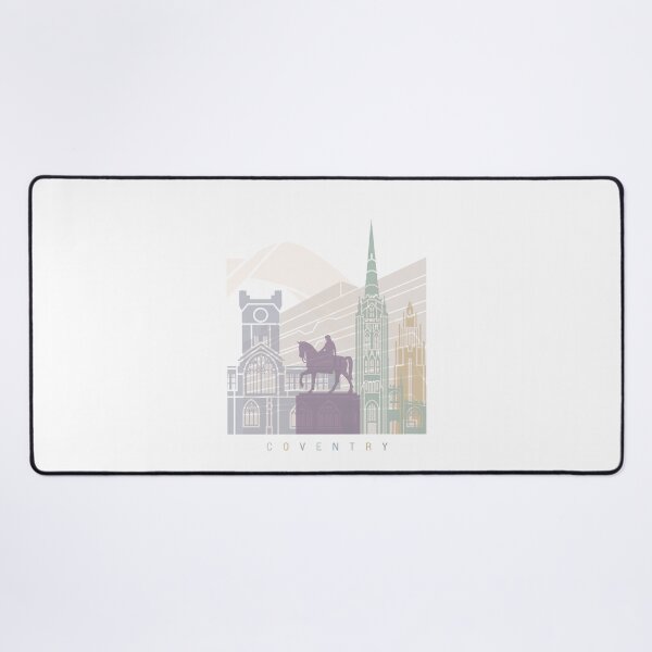 Item preview, COVENTRY  SKYLINE POSTER PASTEL designed and sold by paulrommer.