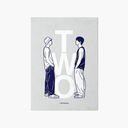 TWO Art Board Print
