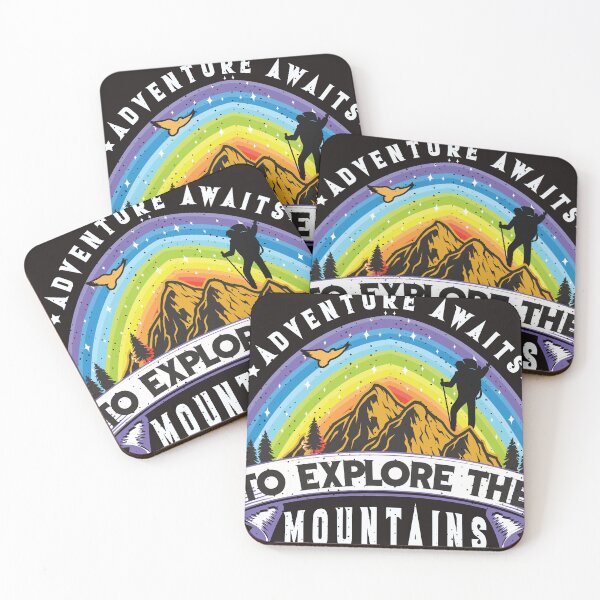 Item preview, Adventure Awaits To Explore The Mountains designed and sold by RED FIR.