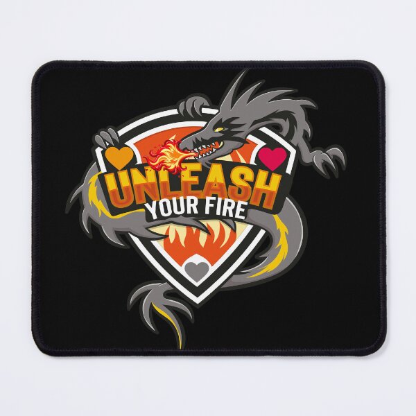 Item preview, Unleash Your Fire - Blend of Retro and Modern concept designed and sold by PATPRO GRAPHICS.