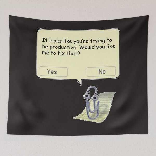 Item preview, Clippy Classic T-Shirt designed and sold by KENDRICKBROW.