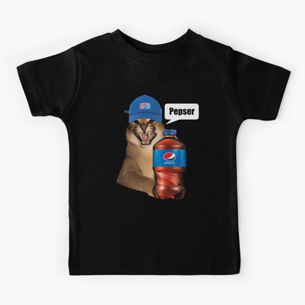 Caracal Big Floppa Pepser Cat Meme (Fanter) Kids T-Shirt for Sale by  fomodesigns