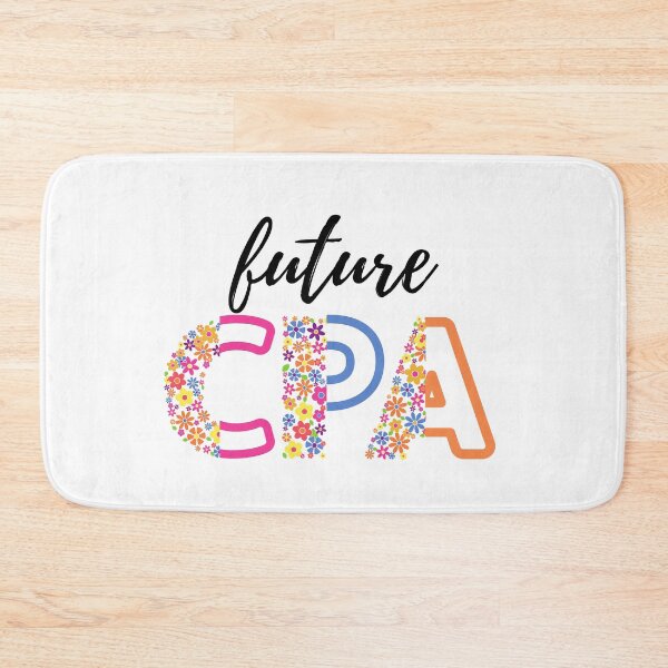 Item preview, Future CPA Future  Accountant in Progress Accounting Student (black) designed and sold by CaitU.