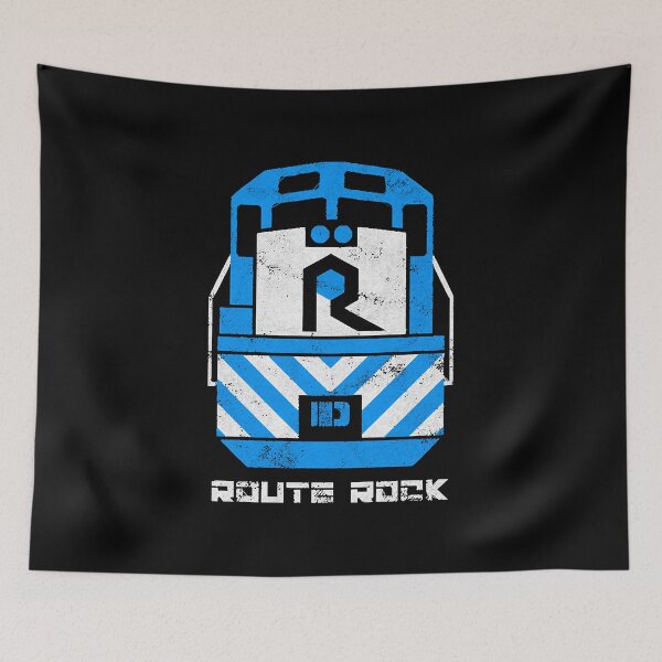 Item preview, Vintage Route Rock Railroad Train Engine designed and sold by nskhy65.