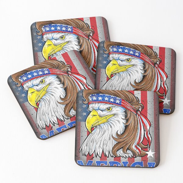 Item preview, 4th Of July Patriotic Eagle Mullet American Flag USA designed and sold by SethFrancis37.