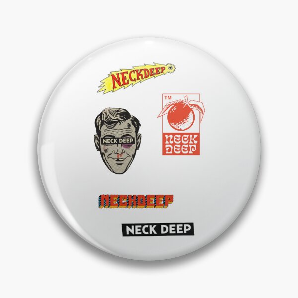 Item preview, neck deep sticker pack designed and sold by CoPrachik.