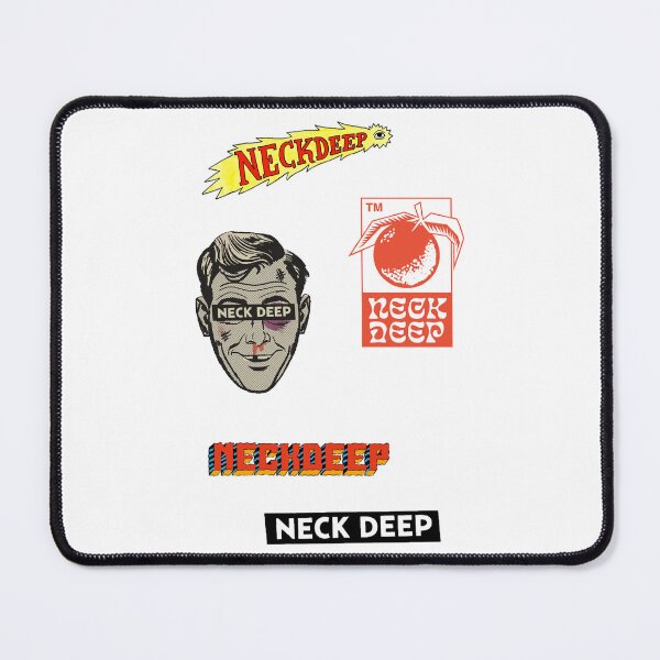 Item preview, neck deep sticker pack designed and sold by CoPrachik.