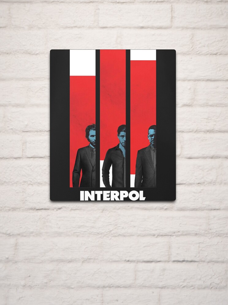 Interpol Turn On The Bright Lights Poster