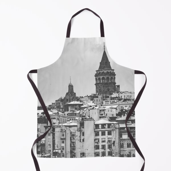 Item preview, Galata Tower in Winter (Black and White) designed and sold by KEnzPhotography.