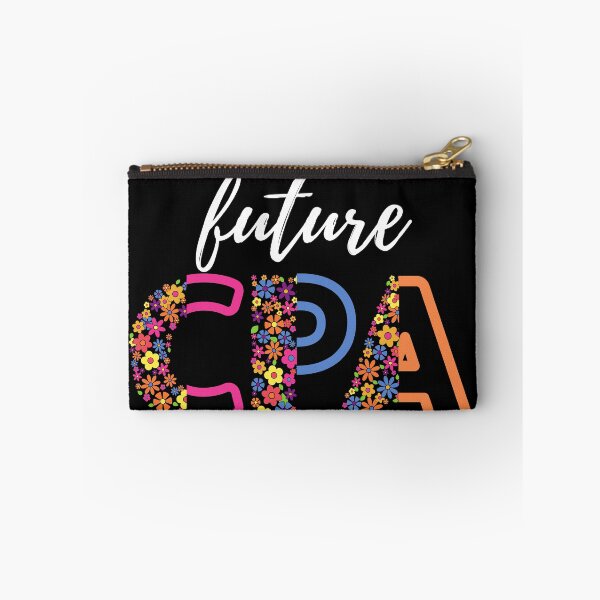 Item preview, Future CPA Future  Accountant in Progress Accounting Student (white text) designed and sold by CaitU.