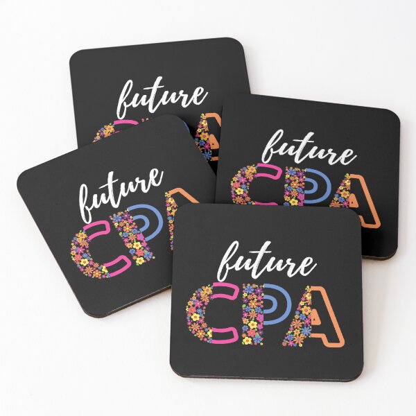 Item preview, Future CPA Future  Accountant in Progress Accounting Student (white text) designed and sold by CaitU.