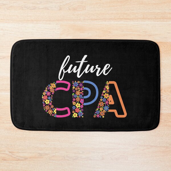 Item preview, Future CPA Future  Accountant in Progress Accounting Student (white text) designed and sold by CaitU.