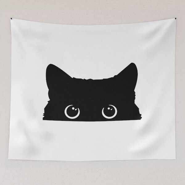 Item preview, Peeking Cat designed and sold by CoPrachik.