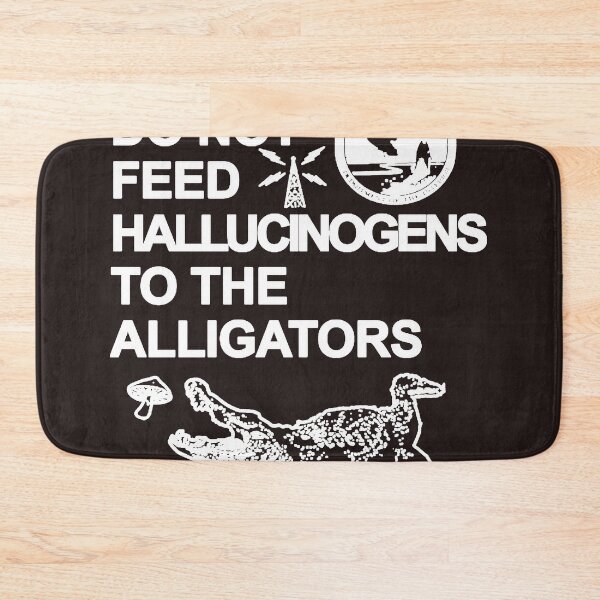 Item preview, DO NOT FEED HALLUCINOGENS TO THE ALLIGATORS Classic T-Shirt designed and sold by KENDRICKBROW.