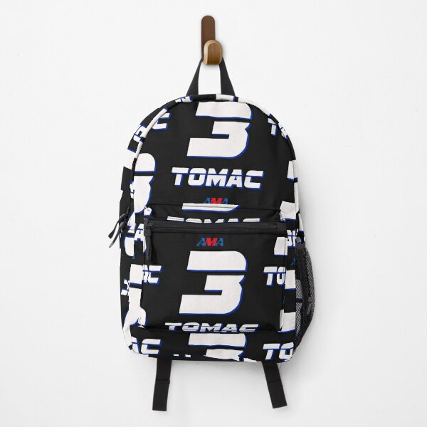 Eli Tomac #3  Motocross Supercross  - SUPERCROSS CHAMPION SUPERSTAR SUNDAYS TSHIRT Backpack