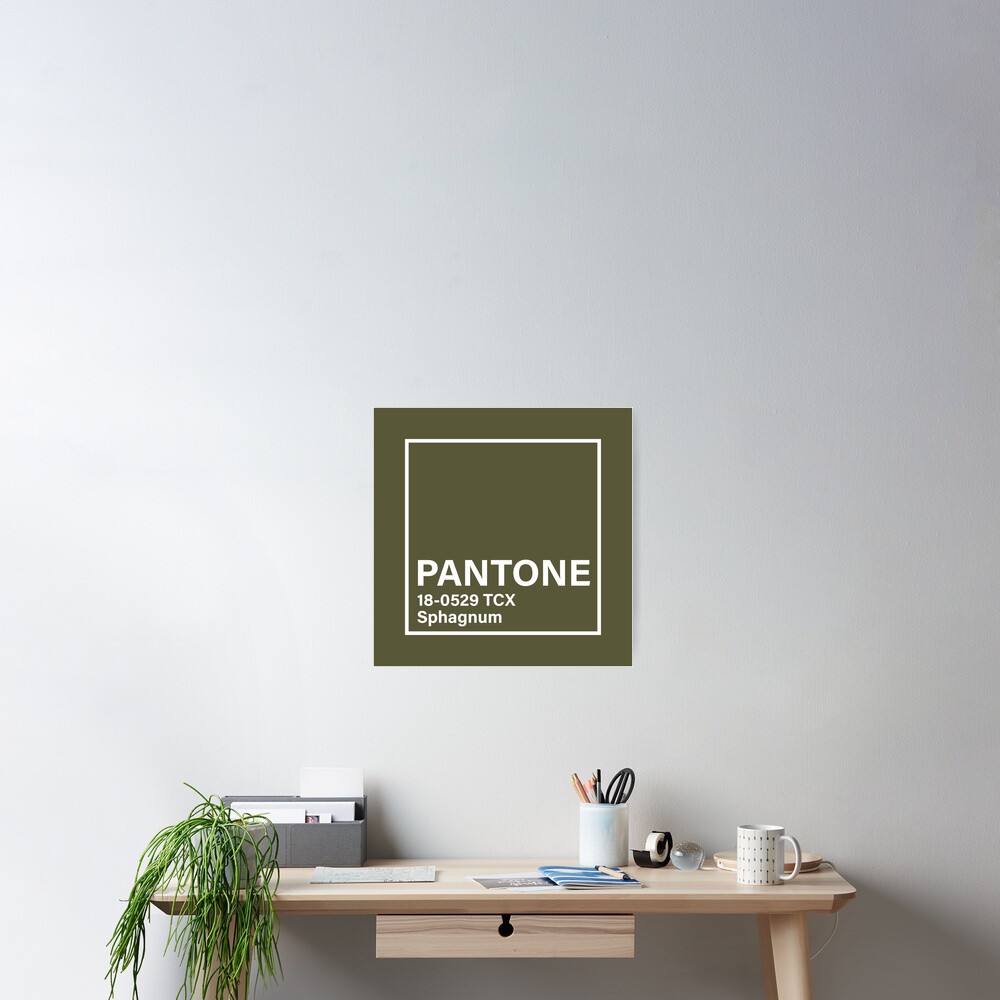 pantone-18-0529-tcx-sphagnum-poster-by-princessmi-com-redbubble