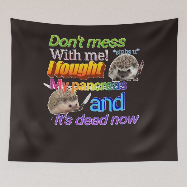 Item preview, Fought My Pancreas Classic T-Shirt designed and sold by KENDRICKBROW.