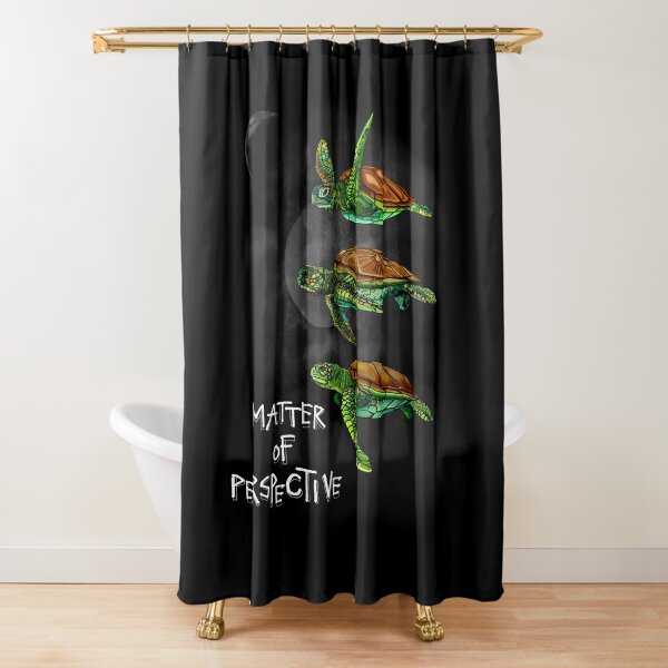 Flying Turtles  Shower Curtain