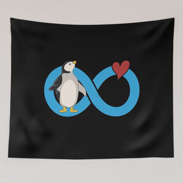 Item preview, Antarctican Animal Penguin Lover Infinity Sign Penguin designed and sold by bestshirtdesign.