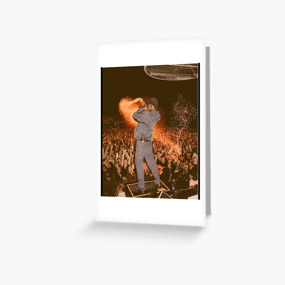 Travis Scott - Mosh Pit Graphic  Greeting Card for Sale by RaymondMellead