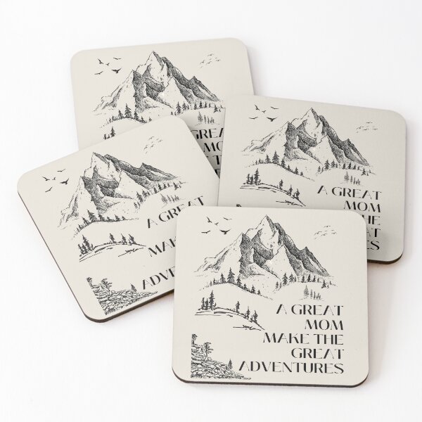 Item preview, A Great Mom Make The Great Adventures Hike Women Outdoors designed and sold by Alieso.