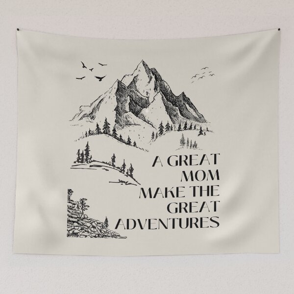 Item preview, A Great Mom Make The Great Adventures Hike Women Outdoors designed and sold by Alieso.