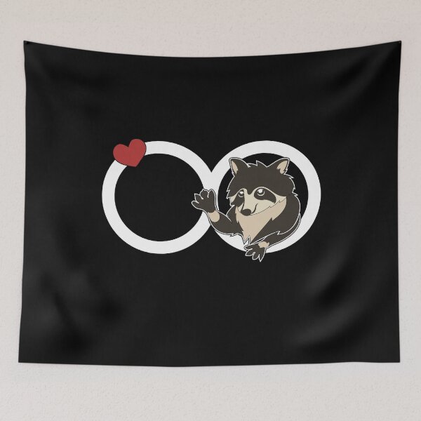 Item preview, Trash Panda Infinity Symbol Racoon Lover Forest Animal Raccoon designed and sold by bestshirtdesign.