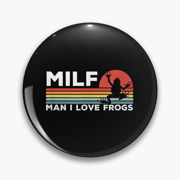 Item preview, MILF Man I Love Frogs Funny Frogs designed and sold by MinamoShijoko.
