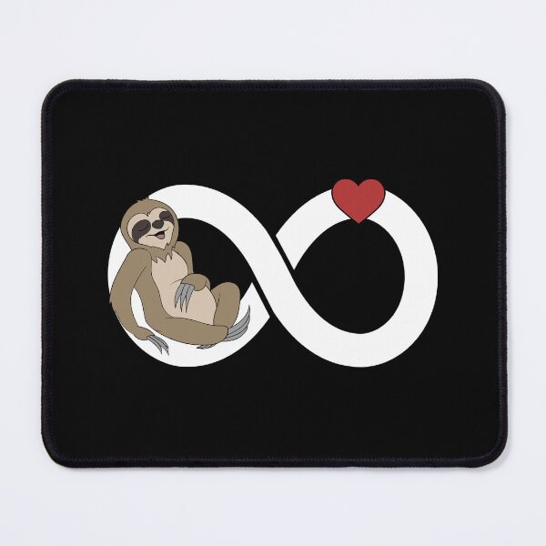 Item preview, Infinity Love Sloth Lover Lazy Animal Sloth designed and sold by bestshirtdesign.