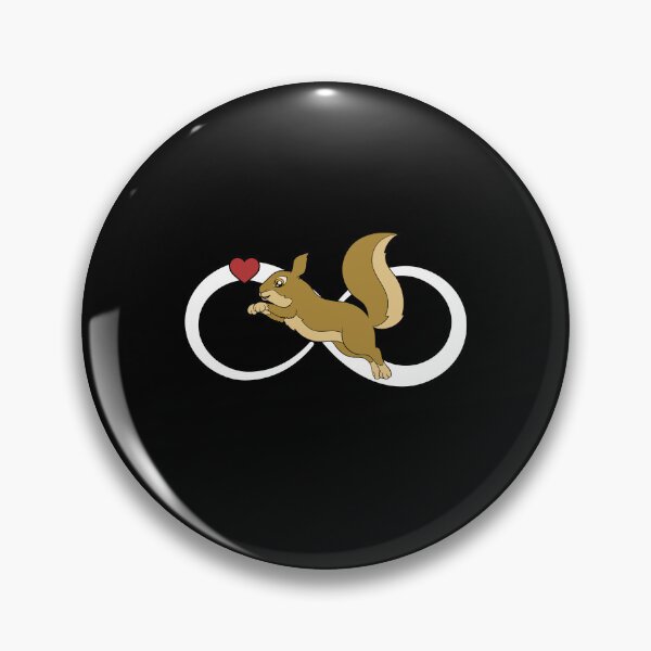 Item preview, Squirrel Lover Infinity Sign Forest Animal Squirrel designed and sold by bestshirtdesign.