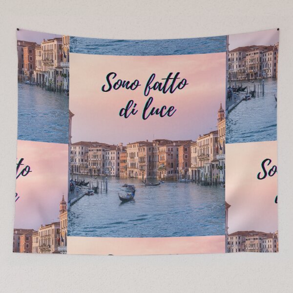 Item preview, I am made of light - popular Italian quotes theme gifts  designed and sold by RebelliousRosee.