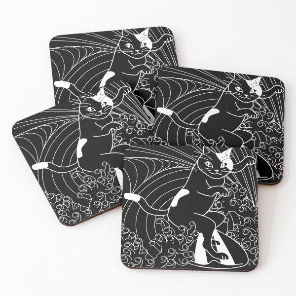 Item preview, Cat Surfer designed and sold by Elfinova.