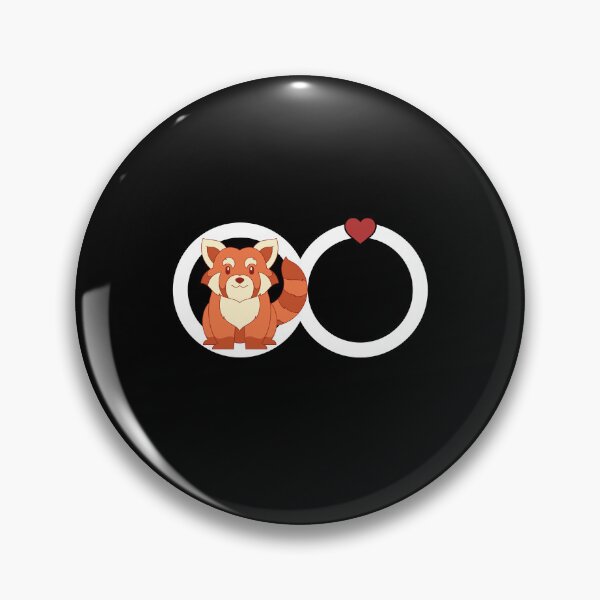 Item preview, Red Panda Lover Infinity Love Chinese Animal Red Panada designed and sold by bestshirtdesign.