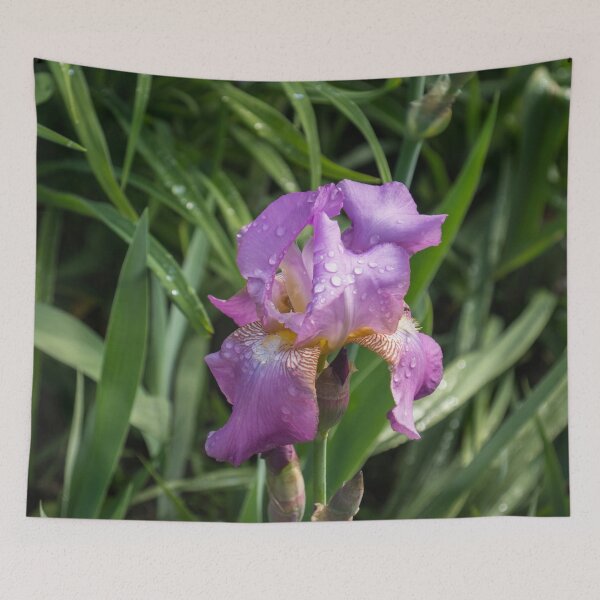 Item preview, Silky Purple Petals - Springtime Rainshower Garden designed and sold by Georgia Mizuleva.