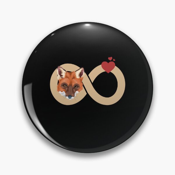 Item preview, Infinity Symbol Fox Lover Forest Animal Fox designed and sold by bestshirtdesign.